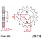 Γρανάζι κίνησης εμπρός JTF718.12 thumb
