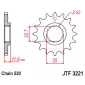 Γρανάζι κίνησης εμπρός JTF3221.11 thumb