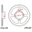 Γρανάζι πίσω κίνησης JT Sprockets JTR241.53 thumb