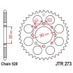 Γρανάζι πίσω κίνησης JT Sprockets JTR273.44 thumb