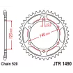 Γρανάζι πίσω κίνησης JT Sprockets JTR1490.44 Γρανάζι πίσω κίνησης JT Sprockets JTR1490.44 thumb