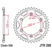 Γρανάζι πίσω κίνησης JT Sprockets JTR298.40 thumb