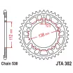 Γρανάζι πίσω κίνησης JT Sprockets JTA302.44 Γρανάζι πίσω κίνησης JT Sprockets JTA302.44 thumb