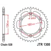 Γρανάζι πίσω κίνησης JT Sprockets JTR1308.40 Γρανάζι πίσω κίνησης JT Sprockets JTR1308.40 thumb