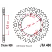 Γρανάζι πίσω κίνησης JT Sprockets JTA460.52 BLK Γρανάζι πίσω κίνησης JT Sprockets JTA460.52 BLK thumb