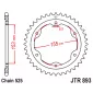 Γρανάζι πίσω κίνησης JT Sprockets JTR893.38 ZBK thumb