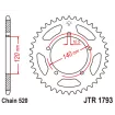 Γρανάζι πίσω κίνησης JT Sprockets JTR1793.45 thumb