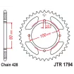 Γρανάζι πίσω κίνησης JT Sprockets JTR1794.45 thumb