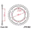 Γρανάζι πίσω κίνησης JT Sprockets JTR862.46 Γρανάζι πίσω κίνησης JT Sprockets JTR862.46 thumb