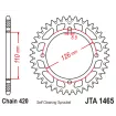 Γρανάζι πίσω κίνησης JT Sprockets JTA1465.47 thumb