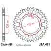 Γρανάζι πίσω κίνησης JT Sprockets JTA461.51 BLK Γρανάζι πίσω κίνησης JT Sprockets JTA461.51 BLK thumb