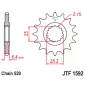 Γρανάζι κίνησης εμπρός JTF1592.13 thumb