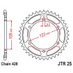 Γρανάζι πίσω κίνησης JT Sprockets JTR25.60 thumb