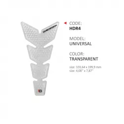 Αυτοκόλλητο ρεζερβουάρ μηχανής HDR4/PR3429 Αυτοκόλλητο ρεζερβουάρ μηχανής HDR4/PR3429