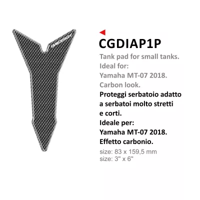 Αυτοκόλλητο ρεζερβουάρ μηχανής 3M CGDIAP1P/PR3404 Αυτοκόλλητο ρεζερβουάρ μηχανής 3M CGDIAP1P/PR3404