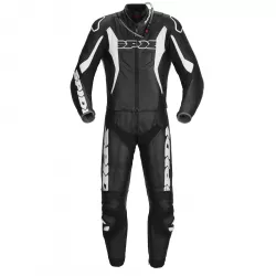 Δερμάτινη στολή αναβάτη SPIDI SPORT WARRIOR TOUR ΜΑΥΡΟ/ΑΣΠΡΟ