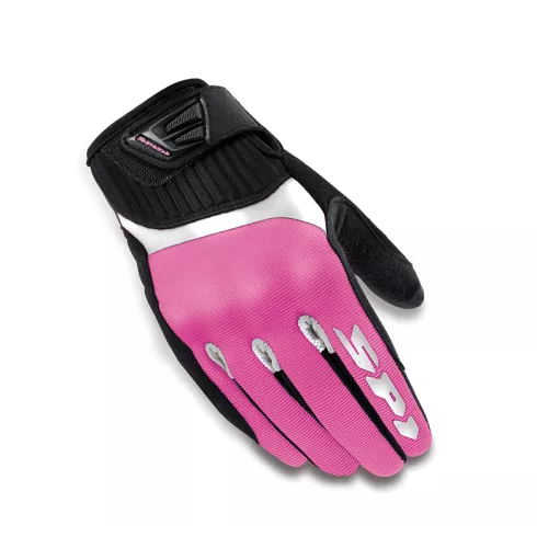 Γυναικεία γάντια μηχανής SPIDI G-FLASH WHITE/PINK Γυναικεία γάντια μηχανής SPIDI G-FLASH WHITE/PINK