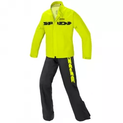 Σετ αδιάβροχο μηχανής SPIDI SPORT RAIN BLACK/FLUO Σετ αδιάβροχο μηχανής SPIDI SPORT RAIN BLACK/FLUO