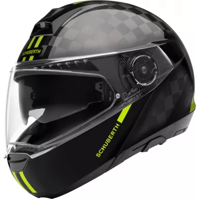 Κράνος μηχανής SCHUBERTH C4 PRO CARBON BLACK/NEON YELLOW
