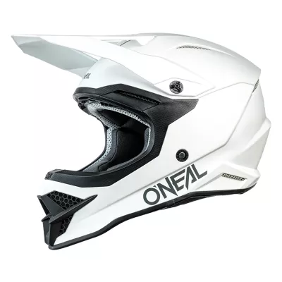 Κράνος motocross O'NEAL 3SERIES SOLID WHITE