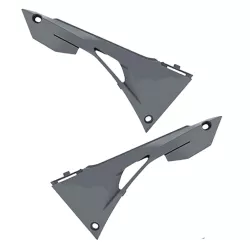 Πλαινά καπάκια φίλτρου αέρος POLISPORT για HONDA CR125R / CR250R RESTYLING CRF (18) 2002-07 Nardo Grey