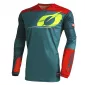 Μπλούζα motocross O'NEAL HARDWEAR HAZE V.22 BLUE/RED thumb