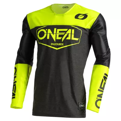 Μπλούζα motocross O'NEAL MAYHEM HEXX V.22 BLACK/YELLOW Μπλούζα motocross O'NEAL MAYHEM HEXX V.22 BLACK/YELLOW