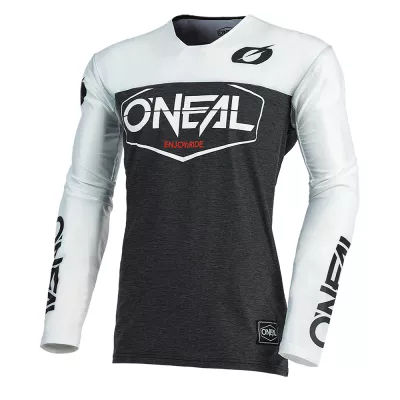 Μπλούζα motocross O'NEAL MAYHEM HEXX BLACK/WHITE 2021 Μπλούζα motocross O'NEAL MAYHEM HEXX BLACK/WHITE 2021
