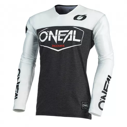 Μπλούζα motocross O'NEAL MAYHEM HEXX BLACK/WHITE 2021 Μπλούζα motocross O'NEAL MAYHEM HEXX BLACK/WHITE 2021