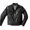 Δερμάτινο μπουφάν μηχανής SPIDI GARAGE BLACK thumb