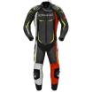 Δερμάτινη φόρμα αναβάτη SPIDI TRACK WIND PRO RED/YELLOW FLUO thumb