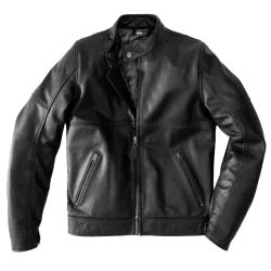 Δερμάτινο μπουφάν μηχανής SPIDI MACK BLACK Δερμάτινο μπουφάν μηχανής SPIDI MACK BLACK