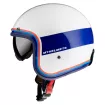 Κράνος μηχανής MT LE MANS 2 TANT GLOSS BLUE/RED JET - OPEN FACE thumb