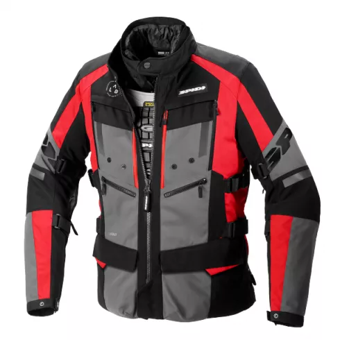 Μπουφάν μηχανής SPIDI 4 SEASON EVO BLACK/FLUO RED Μπουφάν μηχανής SPIDI 4 SEASON EVO BLACK/FLUO RED
