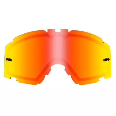 Διπλή ζελατίνα για μάσκα motocross O'NEAL B-30 DUPLEX RADIUM RED
