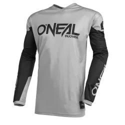 Μπλούζα motocross O'NEAL ELEMENT THREAT GRAY/BLACK Μπλούζα motocross O'NEAL ELEMENT THREAT GRAY/BLACK