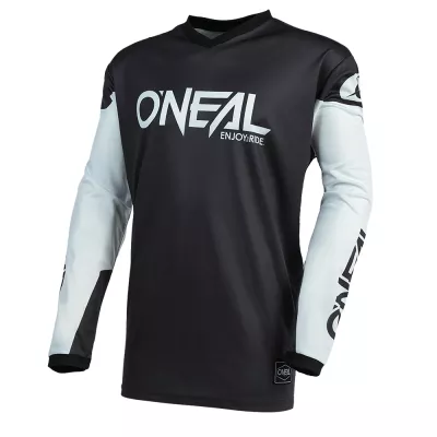 Μπλούζα motocross O'NEAL ELEMENT THREAT BLACK/WHITE Μπλούζα motocross O'NEAL ELEMENT THREAT BLACK/WHITE