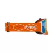 Μάσκα μηχανής motocross O`NEAL B-30 HEXX V.22 ORANGE/WHITE - RADIUM RED thumb