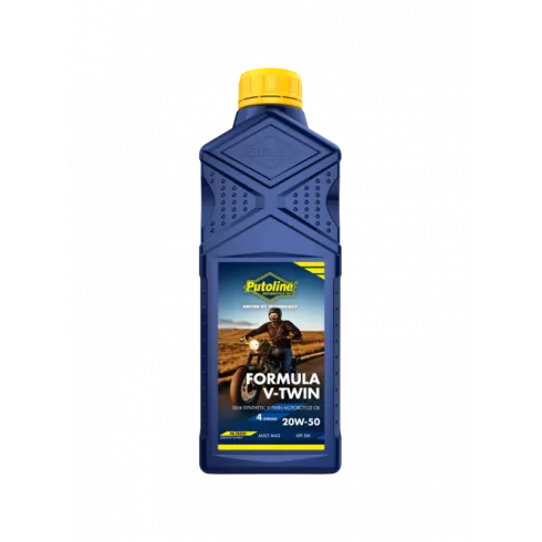 Ημισυνθετικό λάδι μηχανής PUTOLINE Formula V-Twin 20W-50 Ημισυνθετικό λάδι μηχανής PUTOLINE Formula V-Twin 20W-50