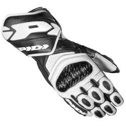 Γάντια μηχανής SPIDI Carbo 7 BLACK/WHITE Γάντια μηχανής SPIDI Carbo 7 BLACK/WHITE