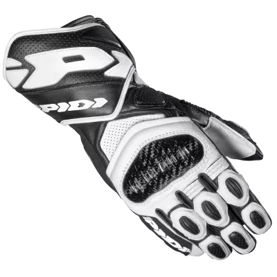 Γάντια μηχανής SPIDI Carbo 7 BLACK/WHITE