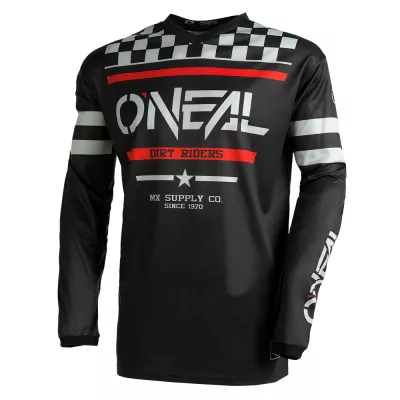 Μπλούζα motocross O'NEAL SQUADRON V.22 BLACK/GRAY Μπλούζα motocross O'NEAL SQUADRON V.22 BLACK/GRAY