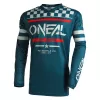 Μπλούζα motocross O'NEAL SQUADRON V.22 TEAL/GRAY