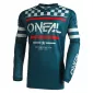 Μπλούζα motocross O'NEAL SQUADRON V.22 TEAL/GRAY thumb
