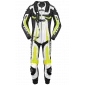 Δερμάτινη φόρμα αναβάτη SPIDI T-2 Neck Dps Airbag ACID GREEN/BLACK thumb