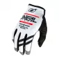 Γάντια μηχανής motocross O'NEAL MAYHEM SQUADRON V.22 WHITE/BLACK thumb