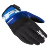 Γάντια μηχανής SPIDI Flash-KP Tex ΑΣΠΡΟ/ΜΠΛΕ