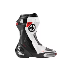 Μπότες μηχανής XPD XP9-R ΜΑΥΡΟ/ΑΣΠΡΟ PERF Μπότες μηχανής XPD XP9-R ΜΑΥΡΟ/ΑΣΠΡΟ PERF