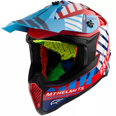Κράνος μηχανής motocross MT FALCON ENERGY-RED
