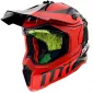 Κράνος μηχανής motocross MT FALCON WARRIOR-RED thumb